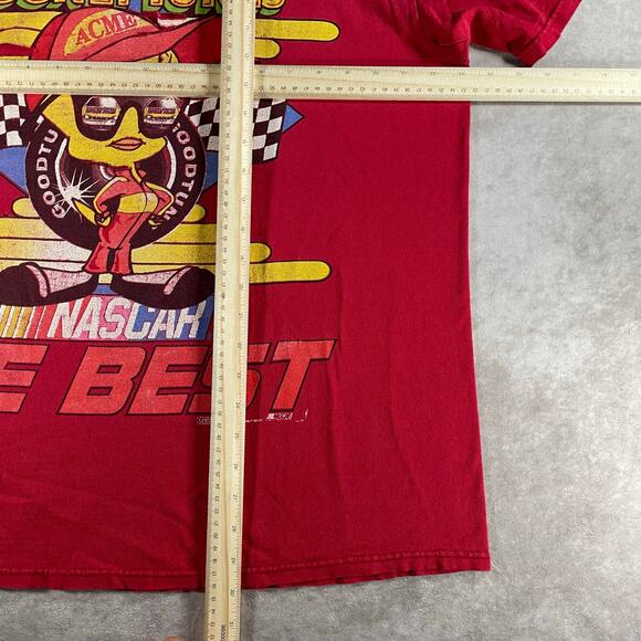 90’s Nascar Looney Tunes Tweety Bird Distress Graphic T-shirt - Picture 6 of 6